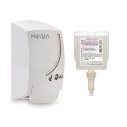 PURELL PREVEN'S Paris® Curve Distributeur de Savon, 300ml Blanc & PREVEN'S Paris™ 3-in-1 Luxurious Shower Cream