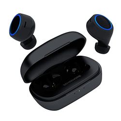 Creative Sensemore Air écouteurs intra-aural True Wireless résistants à la sueur avec technologie Sensemore, mode ambiant, suppression active du bruit, quadruple micro, Bluetooth 5.2, autonomie de 35h