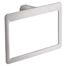 Gedy PIRENEI Toallero baño, Toallero Pared, Toallero argolla, Cepillado, Latón, 23 x 5,1 x 15,1