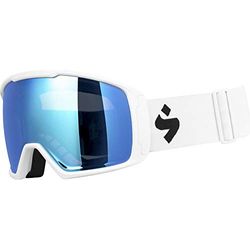 Sweet Protection Volwassen Clockwork MAX Reflect Goggles, RIG Aquamarine/Satijn Wit/Wit, One Size