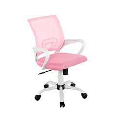 La Silla Española Ribadeo Chaise d'étude pour Enfant, Blanc et Rose