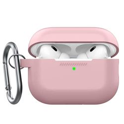 KeyBudz Elevate, oplaadcase met hanger voor Apple AirPods Pro 2, roze