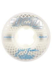 Ricta Wheels Facchini Refl NAT Slim 101a Skateboard, vit, 52 mm