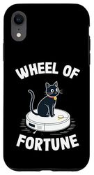 Wheel Of Fortune Cat Joke Robot Vacuum Cleaner Cat Case for iPhone XR