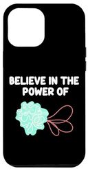 Custodia per iPhone 12 Pro Max Believe in the power of bath puffs, spugne da doccia, luffa