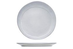 Cosy & Trendy Theodora Grey Stoneware Serving Plate, Set of 4, D27Cm