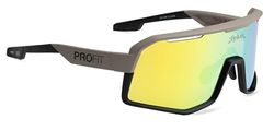 Spiuk Bril PROFIT 3 FULL GEEL UNISEX BRUIN