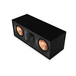 Klipsch R-50C Black (unità) - Altoparlante centrale nero per Home Cinema - 100W/400W - 8 Ohm