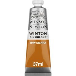 Winsor & Newton Winton Oil Colour Tube, 37 ml - Raw Sienna,1414552