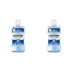 Listerine Bain de Bouche Quotidien, Anti Tartre Dentaire, Menthe Arctique, pour une Haleine Fraîche, 500ml (Lot de 2)