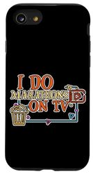 Carcasa para iPhone SE (2020) / 7 / 8 I Do Marathons On Tv