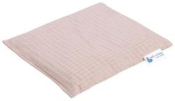 Medi Partners Cuscino termico con noccioli di ciliegia grande 500g rettangolare 20x25cm 100% cotone Waffle per terapia del freddo e del calore
