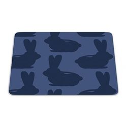 Bonamaison, Tapis de Souris Rectangle Imprimé Numériquement, Fond Antidérapant, pour Bureau et Maison, Taille: 22x18cm