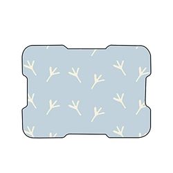 Bonamaison, Tapis de Souris Imprimé Numériquement, Fond Antidérapant, pour Bureau et Maison, Taille: 22x18cm