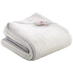 ARDES - AR412 Chauffe-lit simple électrique MORPHEO Couverture chauffante 2x60 W, Chauffe-lit simple électrique 2 zones de chauffage - Couverture thermique en laine mélangée lavable à la main