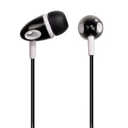 Hama ME-298 in-ear stereo oordopjes (3,5 mm jackplug, 110dB) zwart/wit
