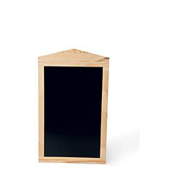 WAS 4305 082 Tableau à suspendre en bois Lasiert avec inscription en allemand "Lasiert " 1 face 48 cm de long, 80 cm de hauteur