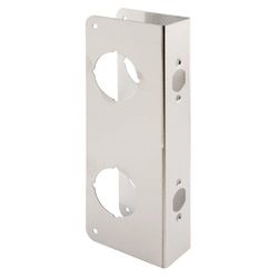 Prime-line producten U 10539 Lock & deur versterker, 5-1/2 in., 2-3/8 in. x 1-3/4 in., roestvrij staal.