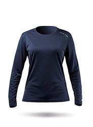 Zhik ZhikDry UV Active Longsleeve voor dames, marineblauw, licht, sneldrogend, UV-bescherming en SPF - eigenschappen