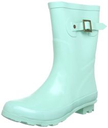 PIECES Rubberboot Fresh Mint Rubberlaarzen voor dames, Groen Fresh Mint, 36 EU