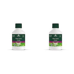 Optima Aloe Vera Complex Juice, Natural, Vegan, Cruelty Free, Food Supplement, 500 ml, Aloe Pura (Pack of 2)