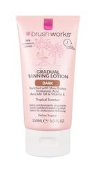 Brushworks Gradual Tanning Lotion Dark - 150ml