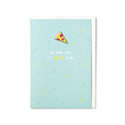 Hotchpotch Om Nom Nom It's Pizza - Tarjeta de tiempo con esmalte para pizza
