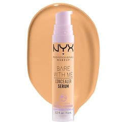 NYX Professional Makeup Bare With Me Concealer Serum, Natural, Medium Coverage, Golden, 9.6ml