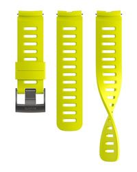 SUUNTO 22 DIV1 Klockarmband i Silikon S+M, Kompatibel med Klockor med 22 mm Armband: SUUNTO Ocean, Vertical, Race, Race S, 9 Peak Pro, 9 Peak och 5 Peak, Gjord för alla Sporter (Dive)