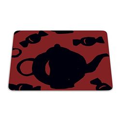 Bonamaison, Rectangle Pop Art Digital Printed Mouse Pad, Non-Slip Base, for Office and Home, Size: 22 x 18 cm
