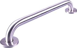 Aidapt Stainless Steel Bathroom Grab Bar,Brushed Steel Finish Rust Resistant Bath Shower Safety Handle Handrails, Aid for Disabled Elderly Children Mobility & Living Aids,Concealed Cover Caps (600mm)