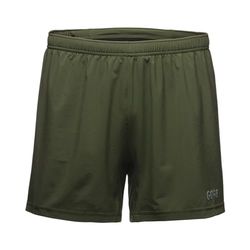 GORE WEAR R5 5 Inch Shorts, Pantaloncini Uomo, Verde Utilitario, XXL