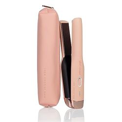 ghd unplugged take control now - Plancha de pelo profesional inalámbrica con tecnología dual, edición limitada 2023, rosa