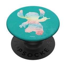 PopSockets Disney Lilo and Stitch 90s Tie Dye PopSockets PopGrip - Support et Grip pour Smartphone/Tablette avec un Top Interchangeable