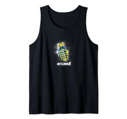 Leeds Utd incoming grenade style Tank Top