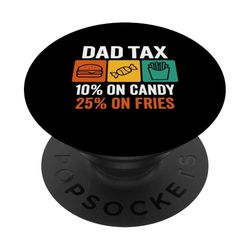 Día del Padre divertido Papá divertido PopSockets PopGrip Adhesivo