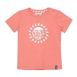 Koko Noko Boy's Boys T oranje rood shirt, Faded Coral, 128