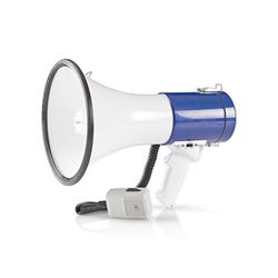 Nedis Megafono 25 W bereik 1500 m microfoon Extrai