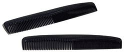 GF Health 1771B Lot de 144 peignes en plastique Noir Taille M 17,8 cm