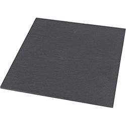 Genware NEV-SLT-1010 Slate Platter, 10 cm x 10 cm x 0.5 cm