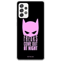 ERT GROUP mobiltelefonfodral för Samsung A52 5G / A52 LTE 4G / A52S 5G originalt och officiellt licensierat DC mönster Batman 052 anpassad till formen på mobiltelefonen, fodral tillverkad av TPU-plast