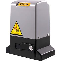VEVOR Abridor de Puerta Corredera 1800 kg Abridor de Puerta Automático 5 m con 4 Mandos a Distancia y Control de App para Entrada Rodante Kit de Sistema de Seguridad para Operador de Puerta