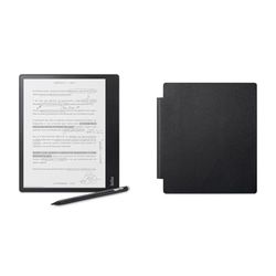 Kobo Elipsa 2E | eReader | Pantalla táctil antirreflejos de 10,3” con ComfortLight Pro | Incluye Kobo Stylus 2 | Brillo Ajustable | Wi-Fi | Tecnología Carta E Ink | 32 GB & Elipsa 2E Black Sleepcover