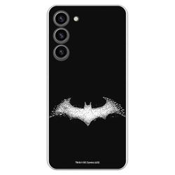 Flexibele beschermhoes voor smartphone Samsung S22 Plus, Batman-logo, wit