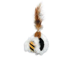 Nobby 71958 Bola de Peluche con Plumas y Catnip