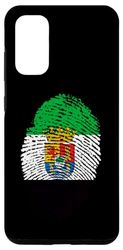 Carcasa para Galaxy S20 Bandera de Extremadura Huella Digital España