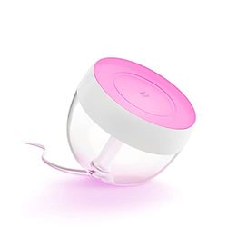 Philips Hue White and Color Ambiance Iris Lampada da Tavolo Smart Led, Bluetooth, Dimmerabili, LED Integrato, 8 W, Bianca