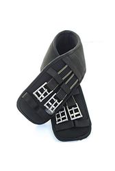 Rhinegold Memory Foam Dressage Girth, Nero, 61 cm