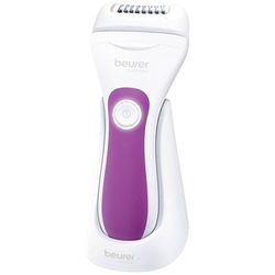Beurer HL 76 Epilator 2-in-1 Epilation and Shaving Wide Flexible Epilator Head with 42 Tweezers Conforms to Body Contours for Thorough Hair Removal Waterproof Bright LED Light