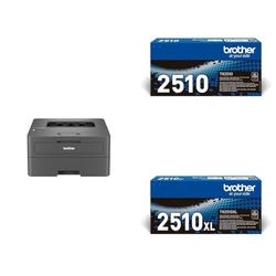 BROTHER HL-L2400DWE Mono Laser Printer with EcoPro subscription | 4 mths free trial | Automatic toner delivery | Free manufacturers gurantee | UK Plug Toner Cartridges